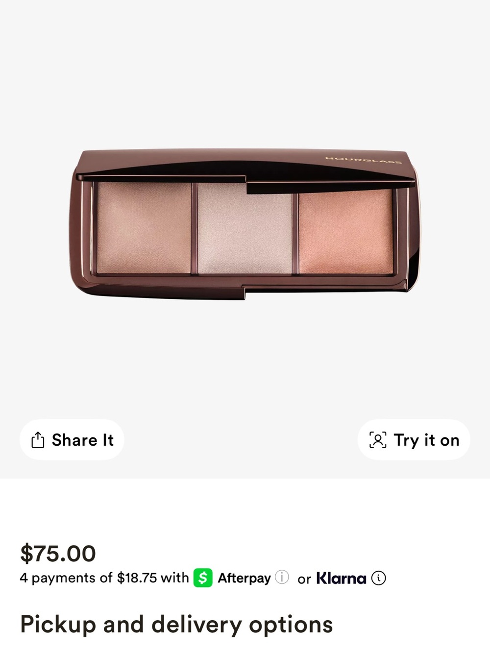 Hourglass Ambient Lighting Pallet
